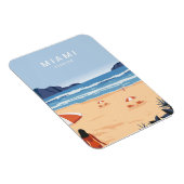 Magnet Flexible Miami Beach Floride (Côté Droit)