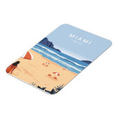 Magnet Flexible Miami Beach Floride (Côté Gauche)