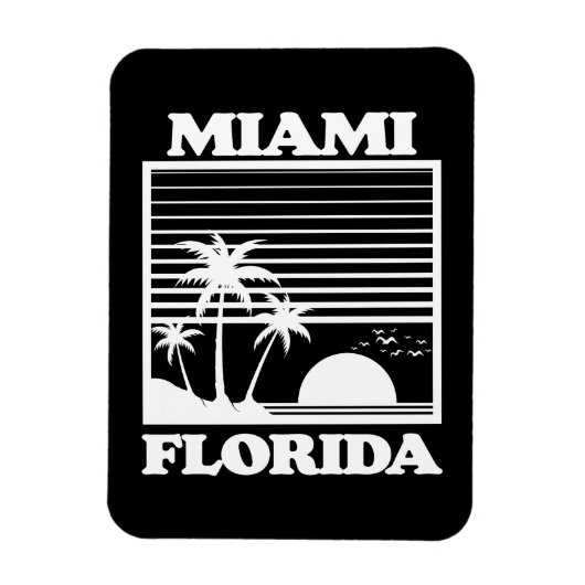 Magnet Flexible Miami, Floride (Vertical)