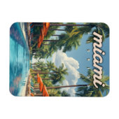 Magnet Flexible Miami Pool Vintage (Horizontal)