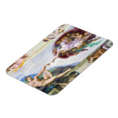 Magnet Flexible Michelangelo - Création d'Adam, Chapelle Sixtine (Côté Gauche)