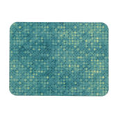 Magnet Flexible Micro-points jaunes sur Grunge Blue (Horizontal)