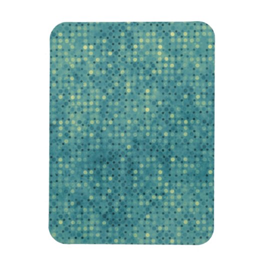 Magnet Flexible Micro-points jaunes sur Grunge Blue (Vertical)