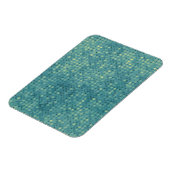 Magnet Flexible Micro-points jaunes sur Grunge Blue (Côté Gauche)