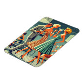 Magnet Flexible Mid Century Modern Martini Dance Cocktail Party (Côté Gauche)
