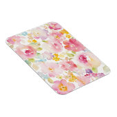 Magnet Flexible Midsummer | Watercolor Pink Floral (Côté Droit)