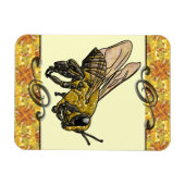 Magnet Flexible Miel Bee (Horizontal)