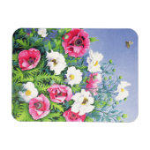 Magnet Flexible Miel Bee Honey Bee (Horizontal)