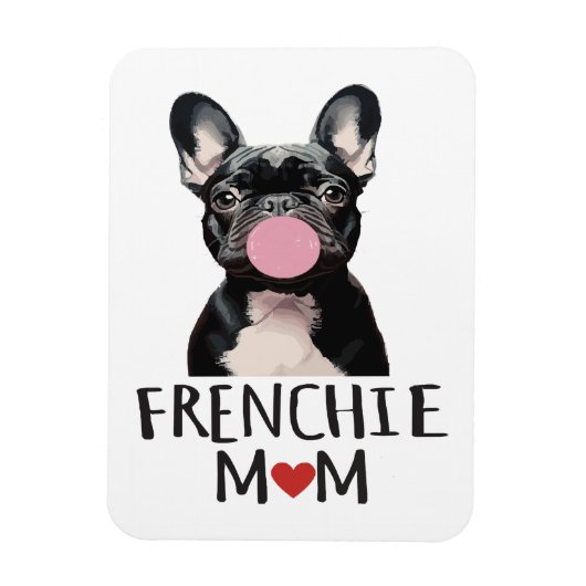 Magnet Flexible Mignon bouledogue français (Vertical)