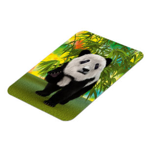Magnet Flexible Mignon Ours Panda Kawaii Amoureux des Animaux Cade