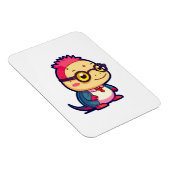 Magnet Flexible mignon philosophe axolotl (Côté Droit)