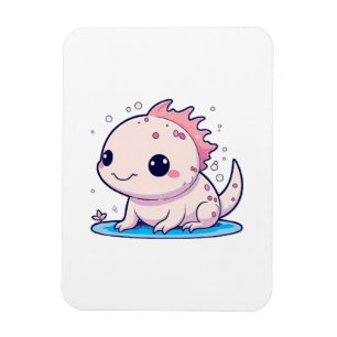 Magnet Flexible mignon philosophe axolotl
