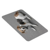Magnet Flexible Mignonne Beagle Mongrel (Côté Droit)
