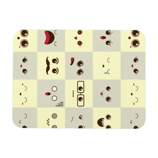 Magnet Flexible Mignonne face (Horizontal)