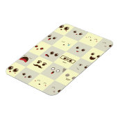 Magnet Flexible Mignonne face (Côté Gauche)