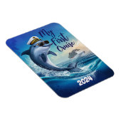 Magnet Flexible Mignonne ma première croisière personnalisée (Côté Droit)