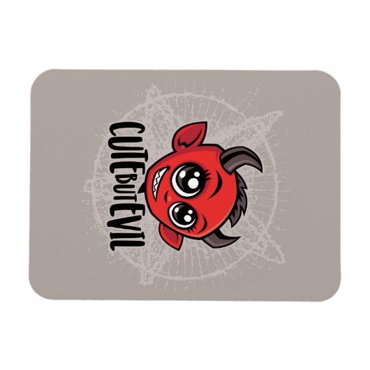 Magnet Flexible Mignonne mais mal (Horizontal)