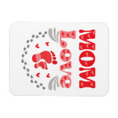 Magnet Flexible Mignonne Maman Amour (Horizontal)