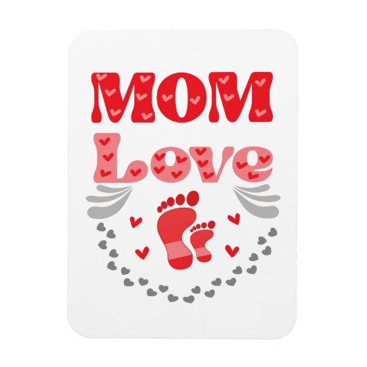Magnet Flexible Mignonne Maman Amour (Vertical)