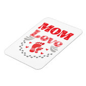 Magnet Flexible Mignonne Maman Amour (Côté Gauche)