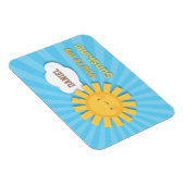 Magnet Flexible Mignonne Tu Es Mon Appréciation Sunshine (Côté Droit)