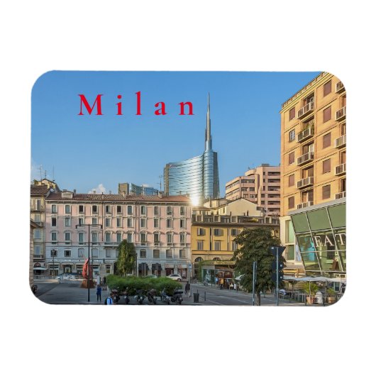 Magnet Flexible Milan. #5. (Horizontal)