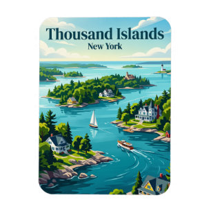 Magnet Flexible Mille Îles, New York