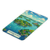 Magnet Flexible Mille Îles Ontario Canada (Côté Gauche)