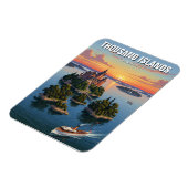 Magnet Flexible Mille Îles Ontario Canada (Côté Gauche)