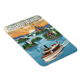 Magnet Flexible Mille Îles Ontario Canada (Côté Droit)