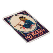 Magnet Flexible Miller Bros 101 Ranch, Poster du Wild West Circus (Côté Droit)