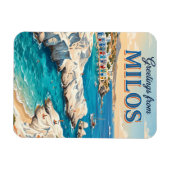 Magnet Flexible Milos Grèce (Horizontal)