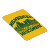 Magnet Flexible Milwaukee, Wisconsin (Côté Droit)