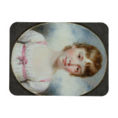 Magnet Flexible Miniature d'une jeune fille (Horizontal)