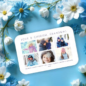 Magnet Flexible Minimalist Cute 6 Multi Photos Collage Keepsake