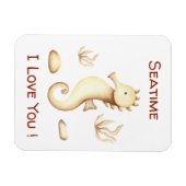Magnet Flexible Minimaliste Romantique Siège Été (Horizontal)