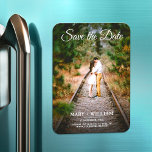 Magnet Flexible Minimaliste Trendy Remplacer Photo Enregistrer La<br><div class="desc">Photo élégante pour anniversaire mariage. Vous pouvez facilement remplacer votre photo sur enregistrer le modèle de date. Les Magnets cartes photos faire-part de mariage fiançailles. Carte d'événement budgétaire pour les souvenirs. Simple et élégant enregistrer la carte fiançailles date. Vous voulez ce design sur une carte, stock de carte papier plus...</div>
