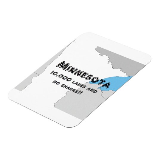 Magnet Flexible Minnesota Funny (Côté Gauche)