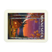 Magnet Flexible Minnesota vintage (Horizontal)