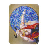 Magnet Flexible Minotaure avec mosaïque (Vertical)