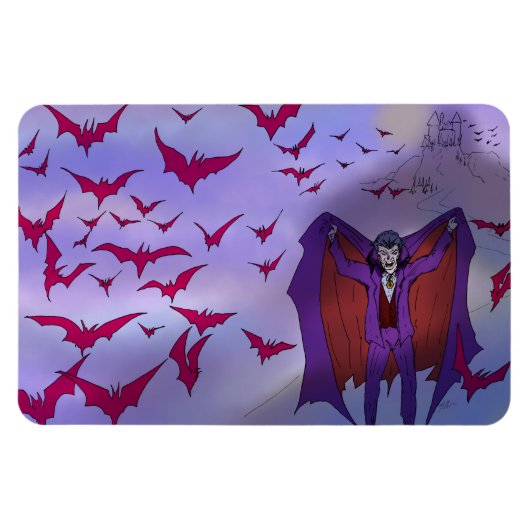 Magnet Flexible Minuit vampire (Horizontal)
