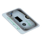 Magnet Flexible Minuscule caravane en larme de maison Thunder_Cove (Côté Droit)