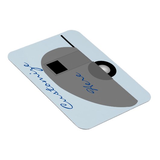 Magnet Flexible Minuscule remorque Teardrop Thunder_Cove (Côté Droit)