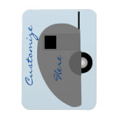 Magnet Flexible Minuscule remorque Teardrop Thunder_Cove (Vertical)