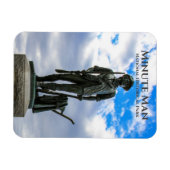 Magnet Flexible Minute Man Statue, Minute Man National Hist. Parc (Horizontal)
