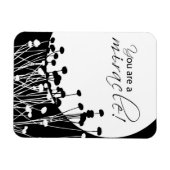 Magnet Flexible Miracle de rétablissement, Noir et Blanc (Horizontal)