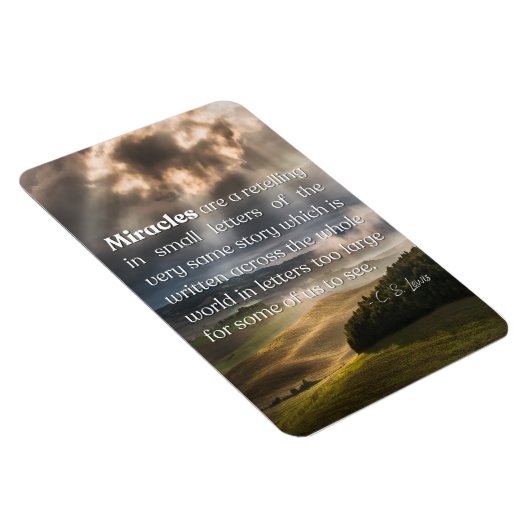 Magnet Flexible Miracle par C. S. Lewis (Côté Droit)