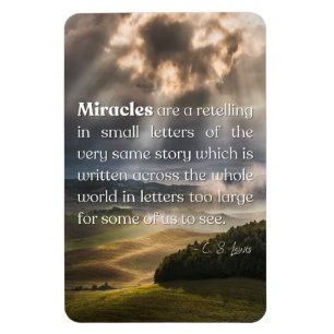 Magnet Flexible Miracle par C. S. Lewis