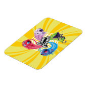 Magnet Flexible Miraculaires Kwamis Power Friends (Côté Gauche)