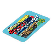 Magnet Flexible Miraculous Ladybug & Cat Noir toujours vous protég (Côté Gauche)